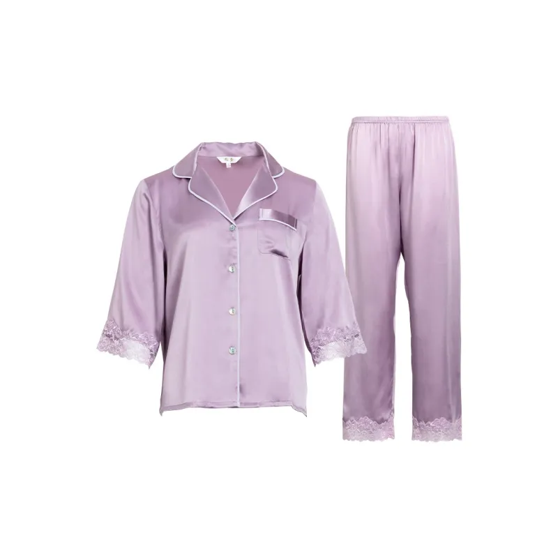 Silk Boundary Pajama Set Women's-1