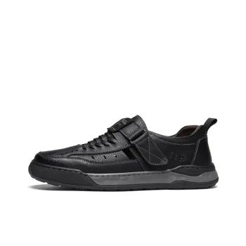 G.N.SHIJIA Beach Sandals Men Black/Brown