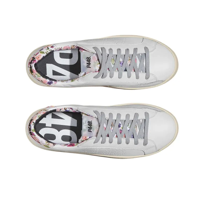 P448 Low-Top Skateboard Shoes Women's White-2
