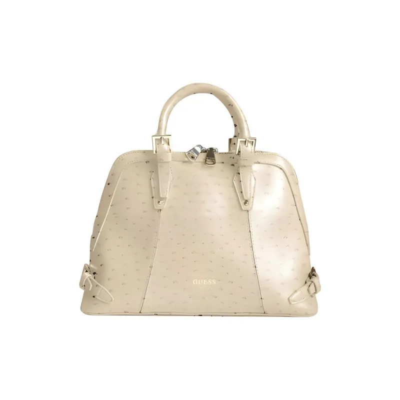 GUESS Leather Handbag Large Size Women's Brown-0