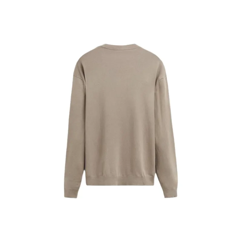 ZARA Knitwear Men Dark Taupe-1