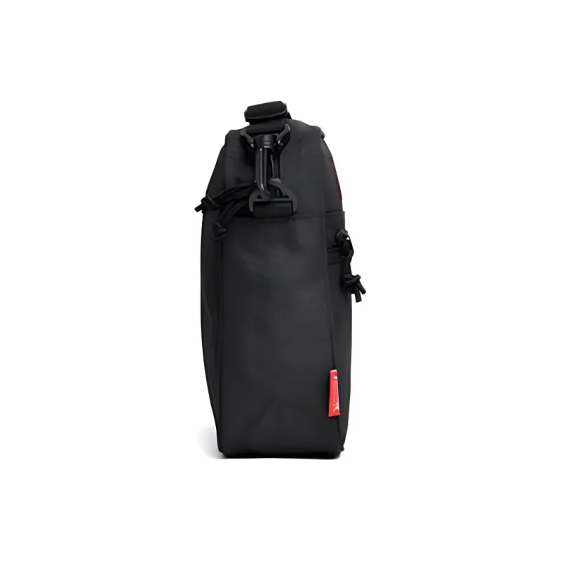 Thrasher Fabric Crossbody Bag Regular Unisex Black-3