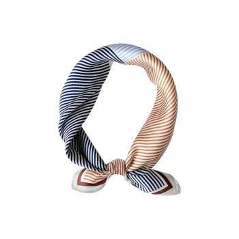 Eucalyptus Ornamentation Silk Scarves Women's