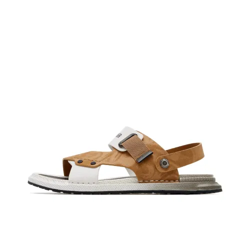 C°BANNER Beach Sandals Men White/Yellow