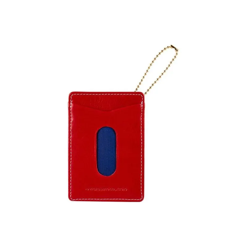 Sanrio Leather Card Holder Women's Red-1