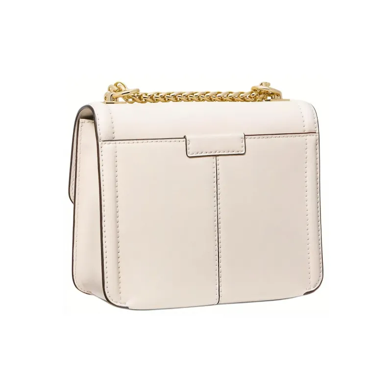MICHAEL KORS Sonia Leather Shoulder Bag, Crossbody Bag Trumpets Women's Cream-5