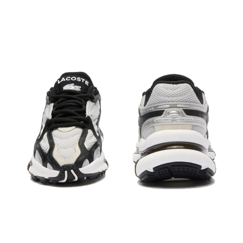LACOSTE L003 2K24 Low Top Casual Shoes Women's Silver Black-3