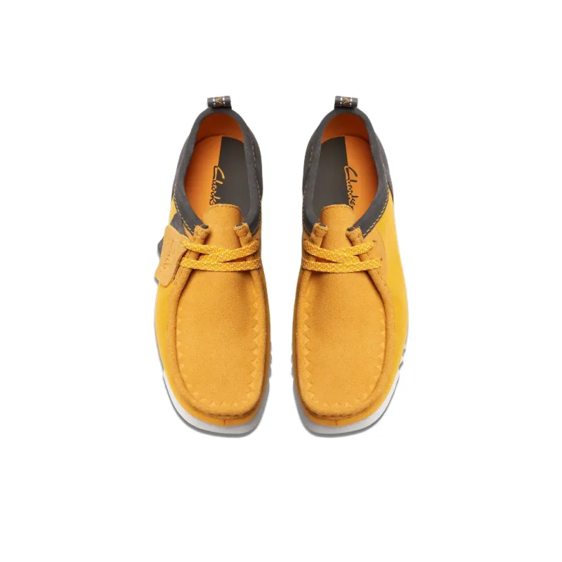 Clarks Originals Wallabee Ftre Lo Orange Combination-3