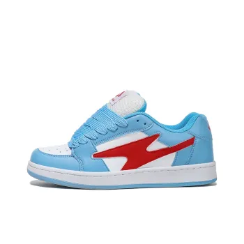 HOMDOON Platform Wear-Resistant Puffy Shoes Comfortable And Versatile Slip-Resistant Low-Top Skateboard Shoes Unisex