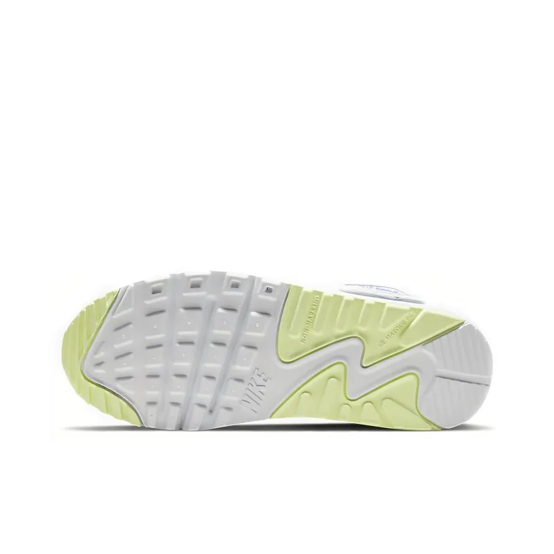 Nike Air Max 90 White Laser Orange Aurora GS-5