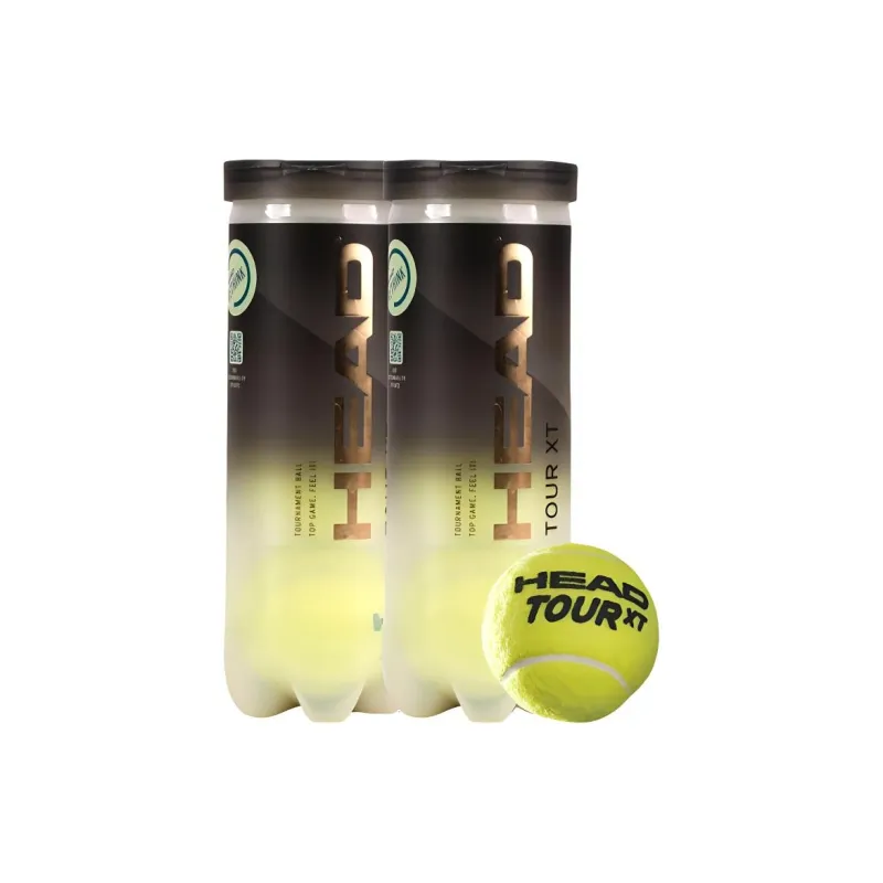HEAD TOUR XT Tennis Balls Nylon, Wool Match Ball Competition-1