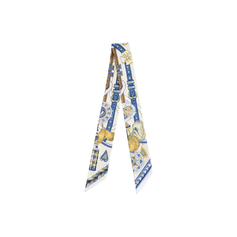 HERMES Silk Scarves Women's Yellow-1