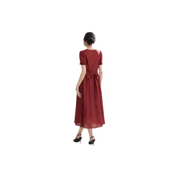 SMEN Short Sleeved Dresses Women's