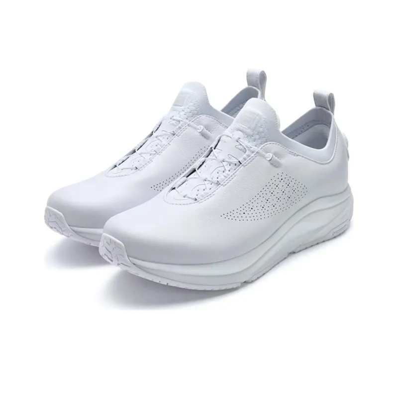 FILA Spd Panther2 Lea Anti Slip Wear Resistant Low Top Casual Shoes Men's White-2
