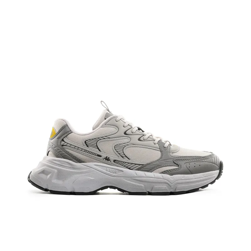 Kappa Anti Slip And Wear Resistant Breathable Low Top Running Shoes Unisex Gray-1