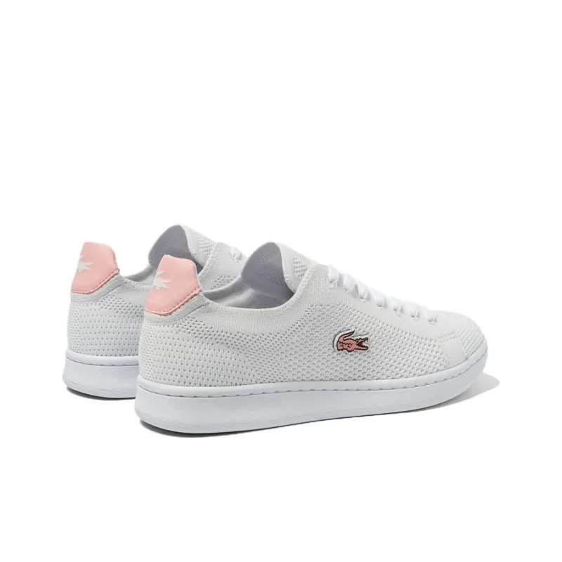LACOSTE Carnaby Low Top Skateboard Shoes Women's White-2