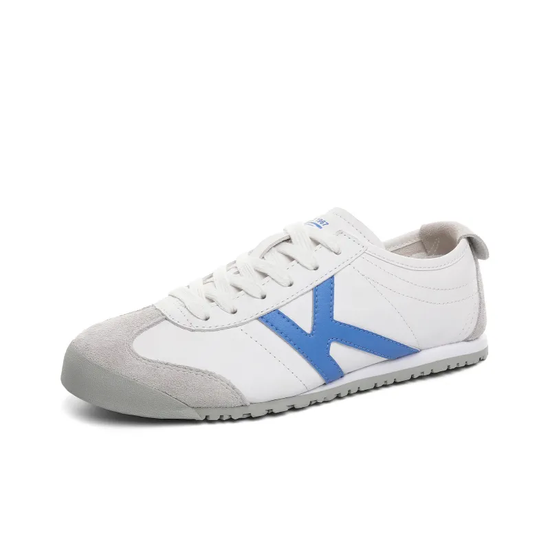 Kappa Anti-Slip Wear-Resistant Low-Top Training Running Shoes Women's White Blue-2