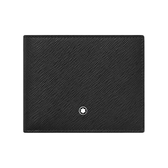 MONTBLANC Cow Leather Wallet Men's Black-0