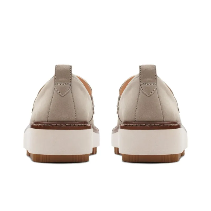 Clarks Orianna Loafer Loafers 5cm Women's Stone Color-3