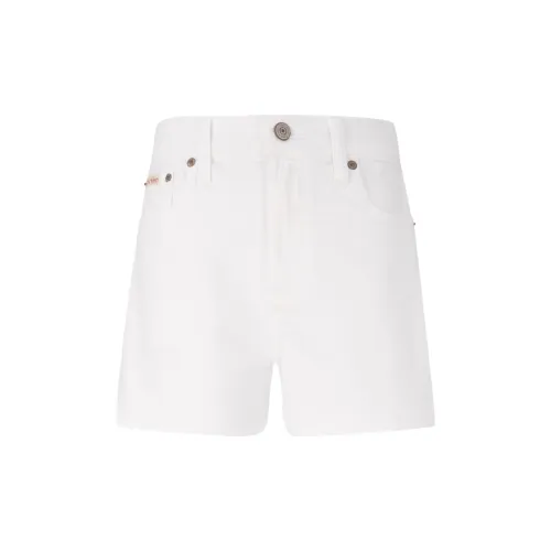 Calvin Klein Denim Shorts Women's N8A-Dawn White