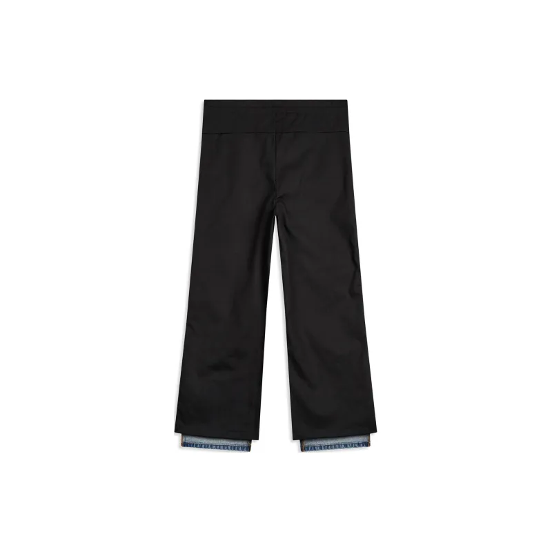 Open Yy STITCH FRONT JEAN COTTON PANTS Jeans Women's BLACK/Black-1