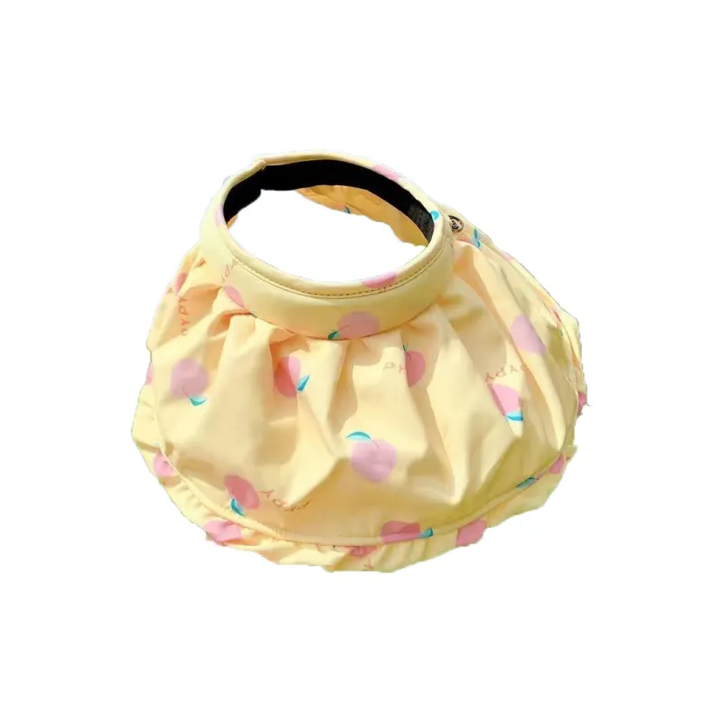 Eight Small Million Cotton Blend Yarn Sun Protection Hats Kids'-1