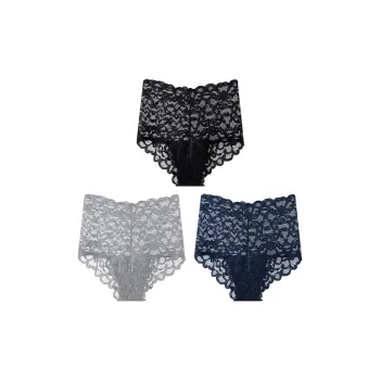 Flowers In Water Underpants Women's 3 Pack