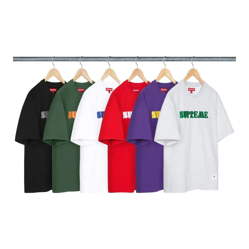 Supreme Stencil Embroidered S/S Top-6