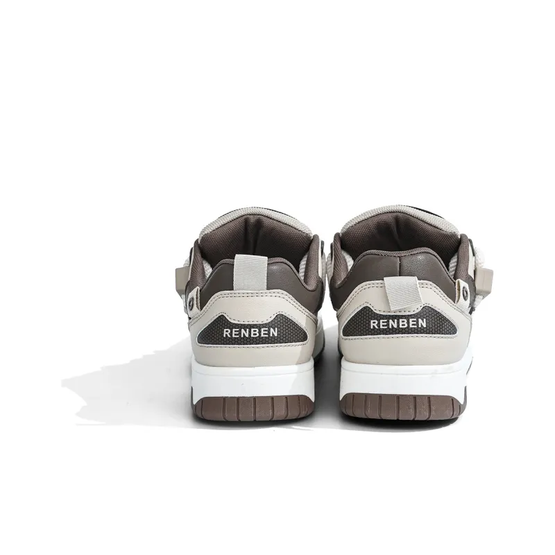 RENBEN Durable Lightweight And Breathable Low-Top Skateboard Shoes Men's-11