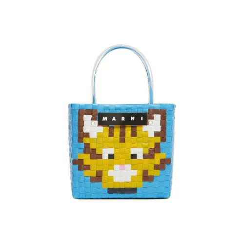 MARNI Polypropylene With Polyvinyl Chloride One Shoulder Handbag Women's Light Blue