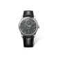 Silver Case Gray Dial Black Belt