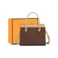 Dark Brown & Apricot