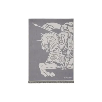 Burberry Ekd Wool Cotton Scarf