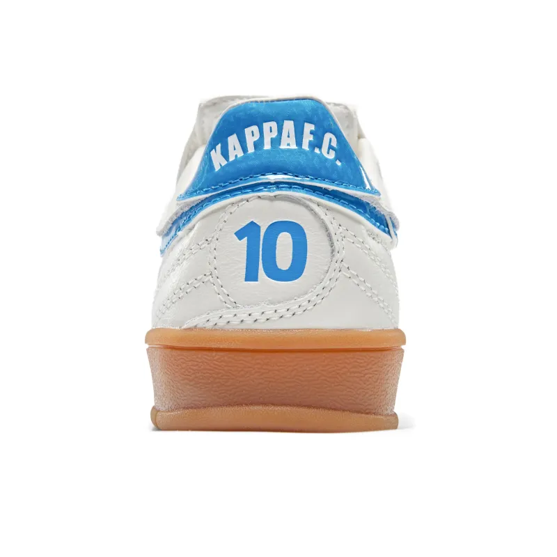 Kappa Tifo Non slip Lightweight Low Top Skateboard Shoes Unisex White-4