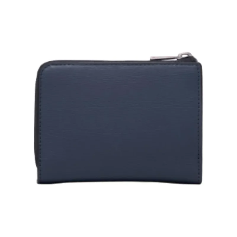 MICHAEL KORS MK Cooper Artificial Leather Wallets Card Holders Men's Marine Blue-1