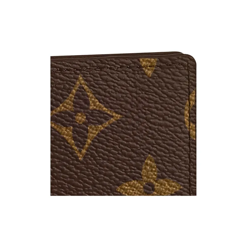 LOUIS VUITTON Pocket Organizer Monogram Solar Ray Orange Brown-4