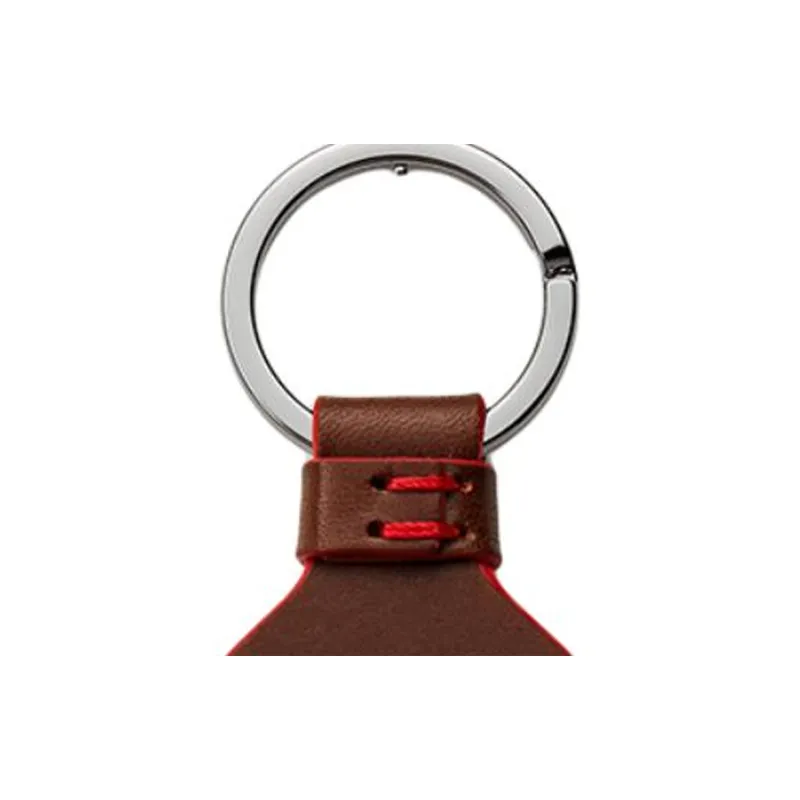 Ferrari Prancing Horse Leather Keyring-2