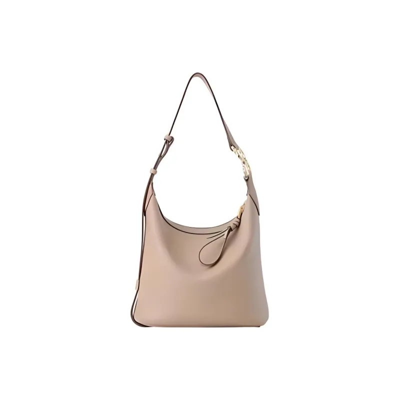 FION Cow Leather Bucket Bags Crossbody Bag Shoulder Bag Large Size Women's Black/Brown/Cream Apricot-8