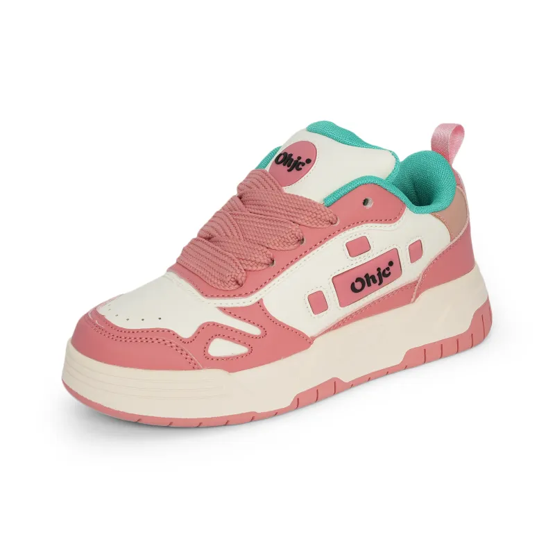 OHJC Slip-Resistant Cushioning Wear-Resistant Balance Lightweight Breathable Low-Top Skateboard Shoes Unisex-6