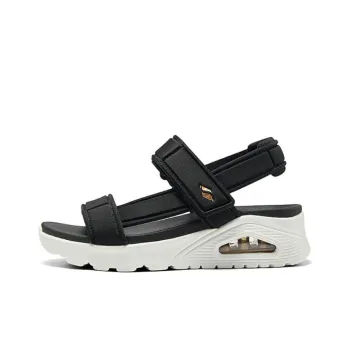 Skechers Uno Strap Sandals Women's Black White