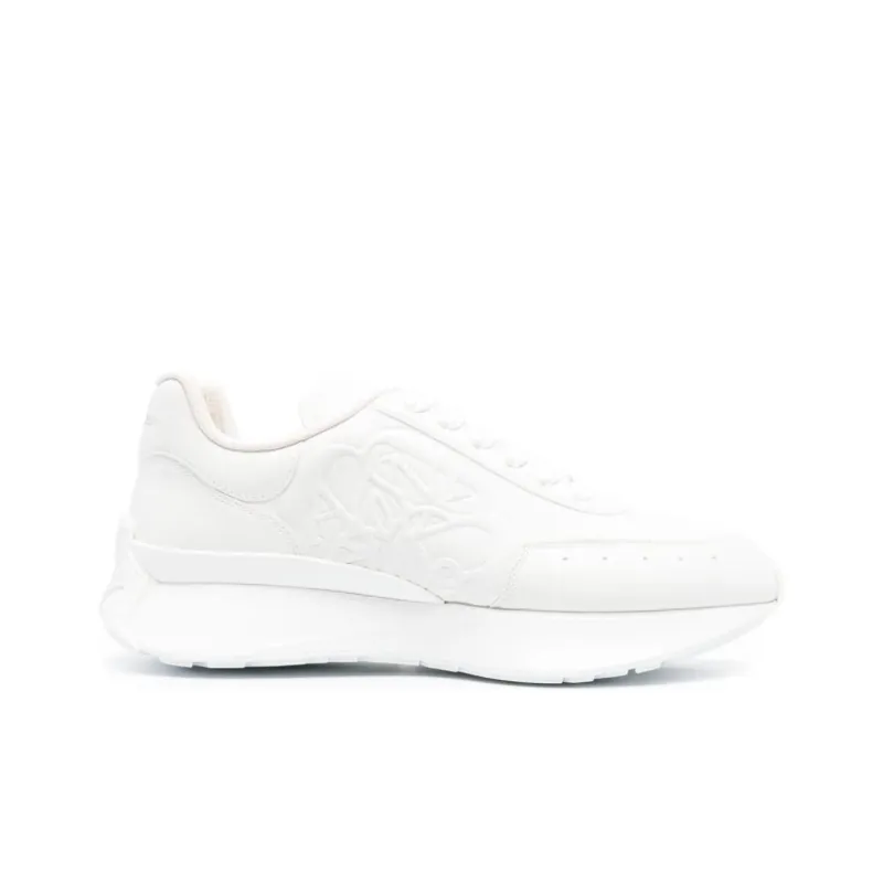 Alexander McQueen Sprint Runner White White Women's-1