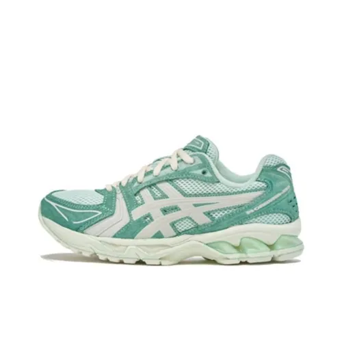 Asics Gel-Kayano 14 Casual Shoes Unisex Low-Top Green/Beige