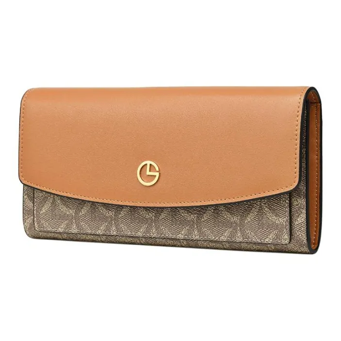 GOLDLION PVC Wallet Women's Yellow-1