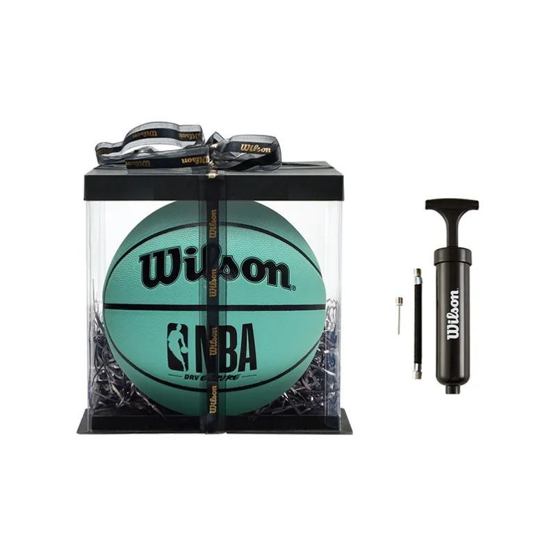Wilson NBA Series PU Basketball Green Size 7 Ball Training Unisex-8