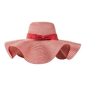 GUCCI Viscose Bucket Hats Kids' Red