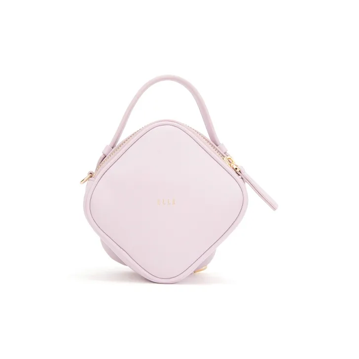 ELLE Synthetic Leather Crossbody Handbag Mini Women's Purple/Pink/Yellow-2