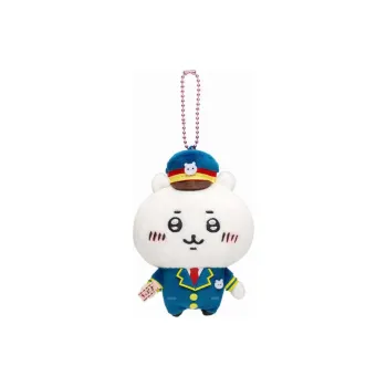 Chiikawa, Station Staff Mascot Dolls Plush Pendant 12cm Height