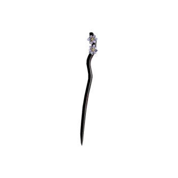 Red All Year Round Woodwork Hairpins Women's Ebony