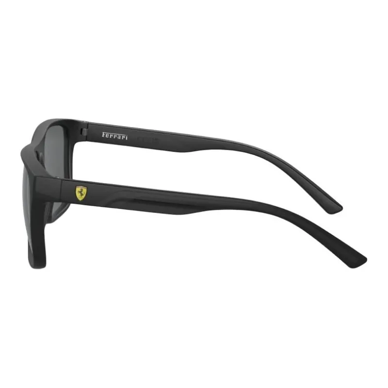 Ferrari Injection Molded Square Sunglasses Unisex Black-2