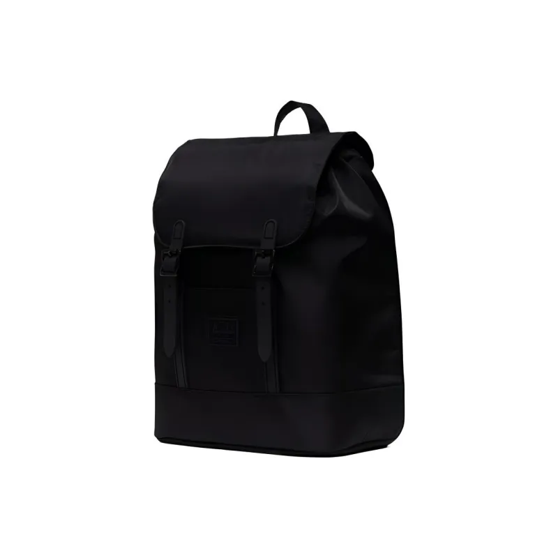 Herschel Recycled Material Backpack Small Size Unisex Black-3